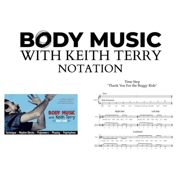 PDF NOTATION for Body Music with Keith Terry: Part 1