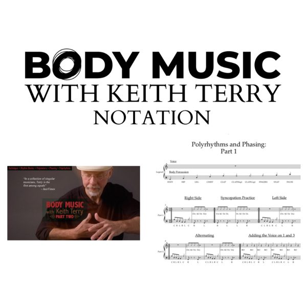 PDF NOTATION for Body Music with Keith Terry: Part 2